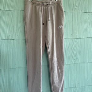 Nike Taupe/Beige Jogger Track Pants